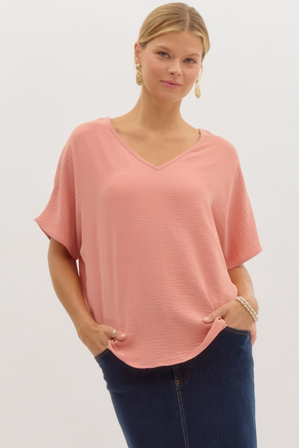 Basic Salmon Top