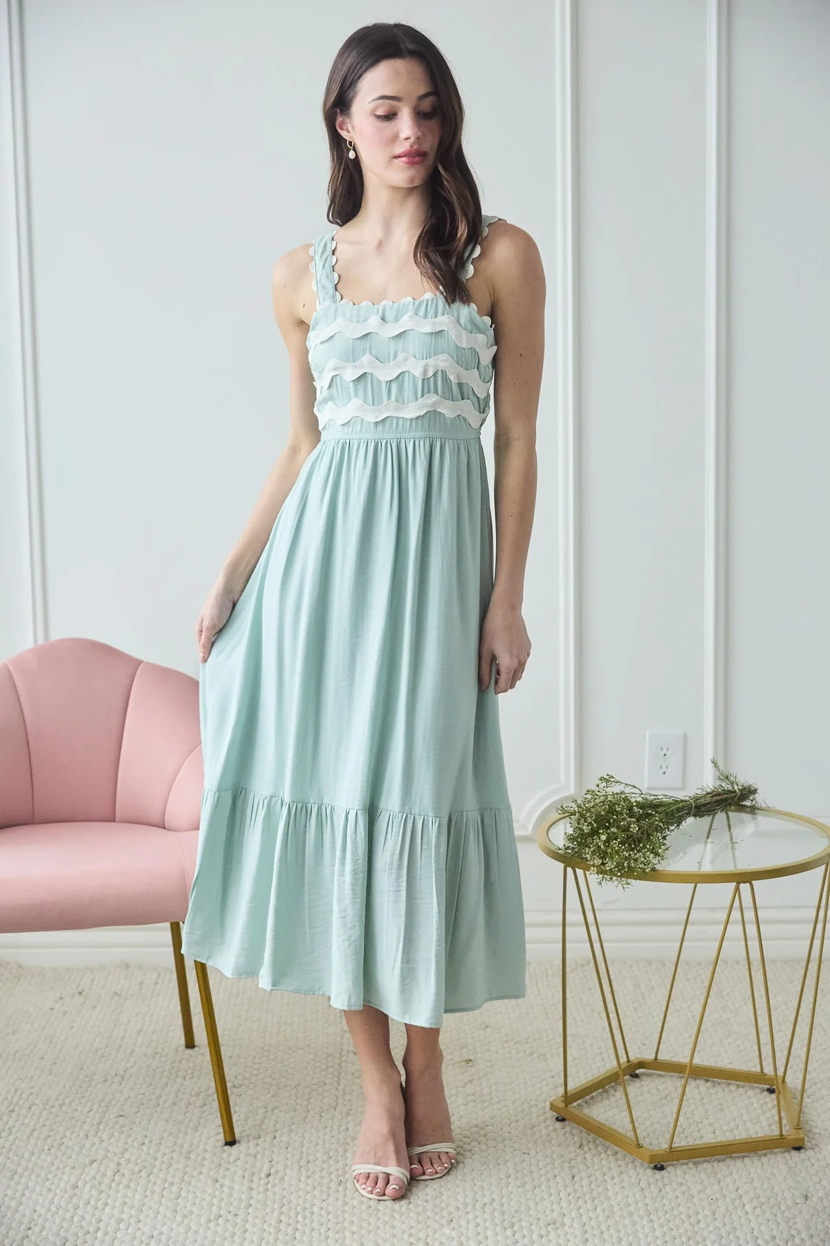 Coastal Midi Dress