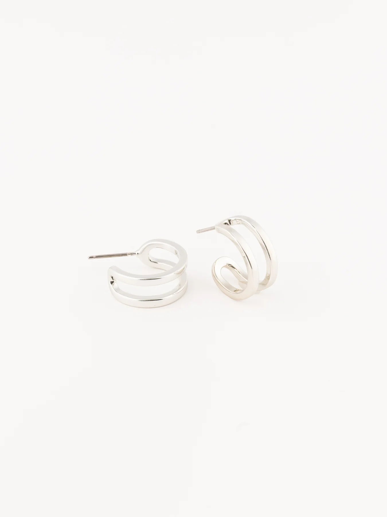 Raelynn Silver Hoops