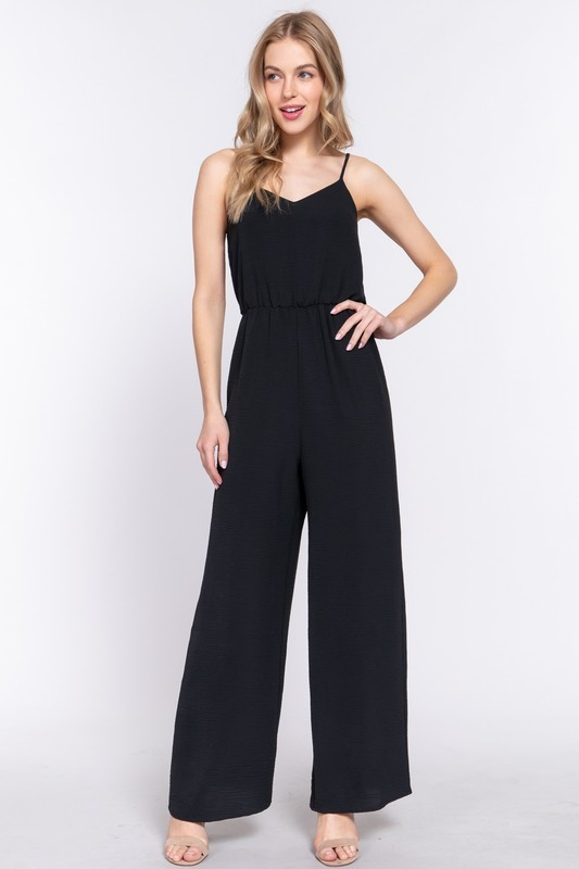 Black Cami Jumpsuit
