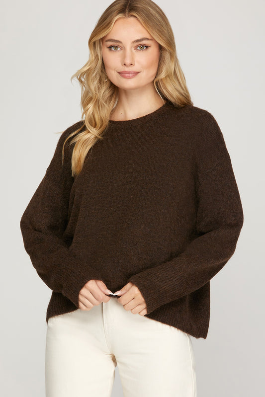 Basic Brown Sweater