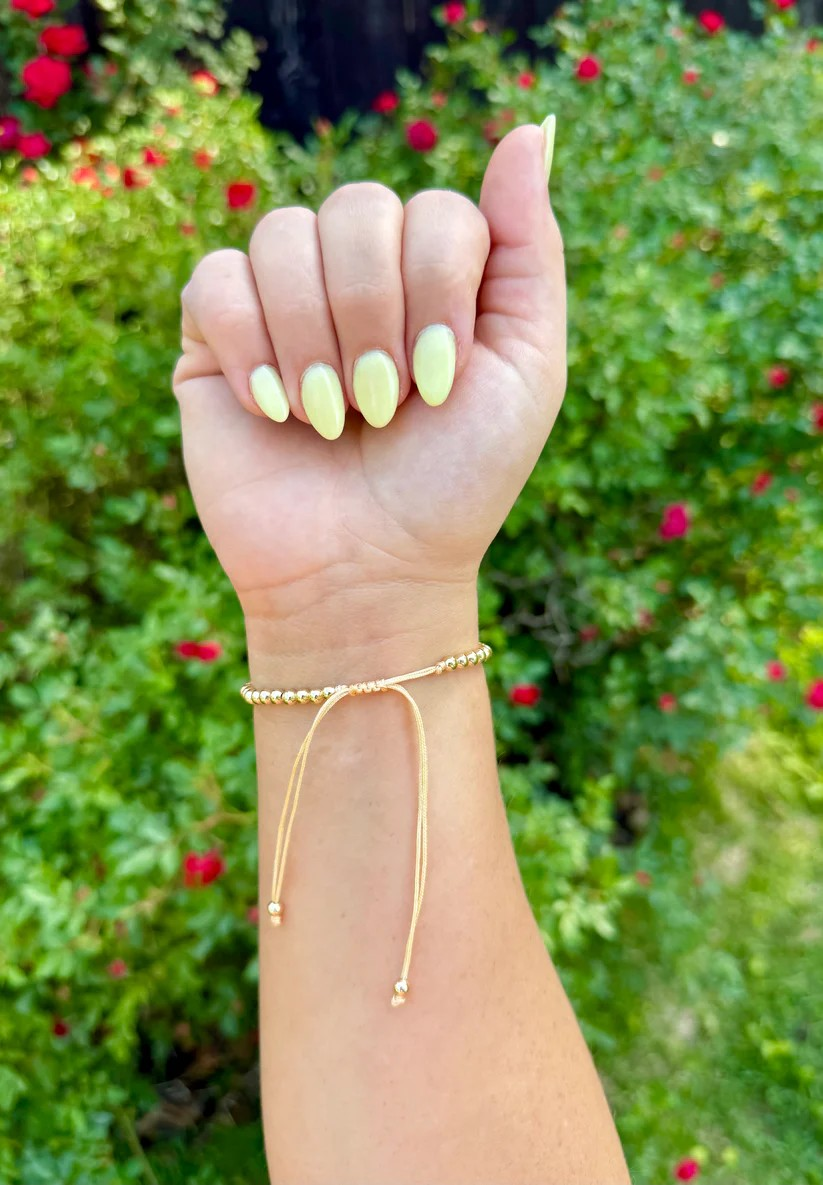 Beaded Bow Bracelet