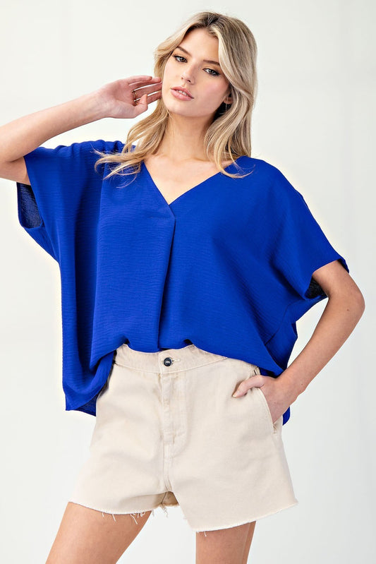 Breezy Blue Top