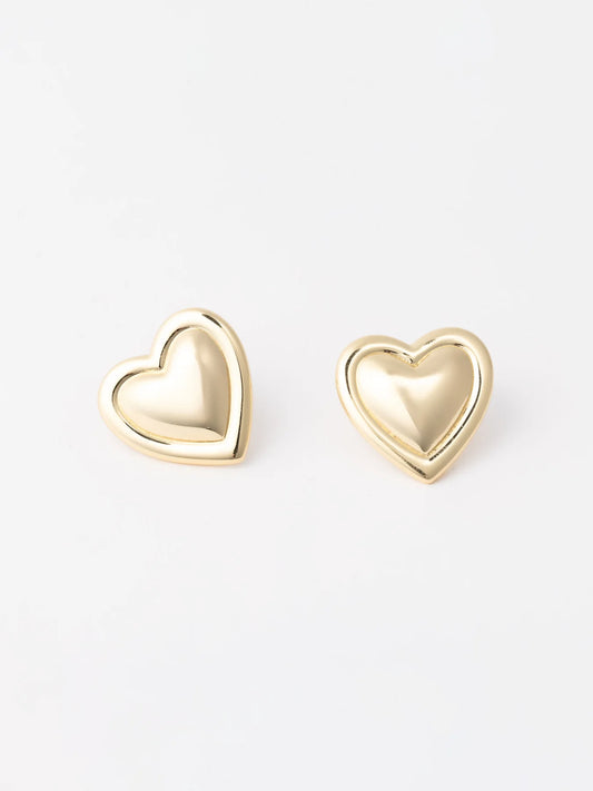 Carter Heart Earrings