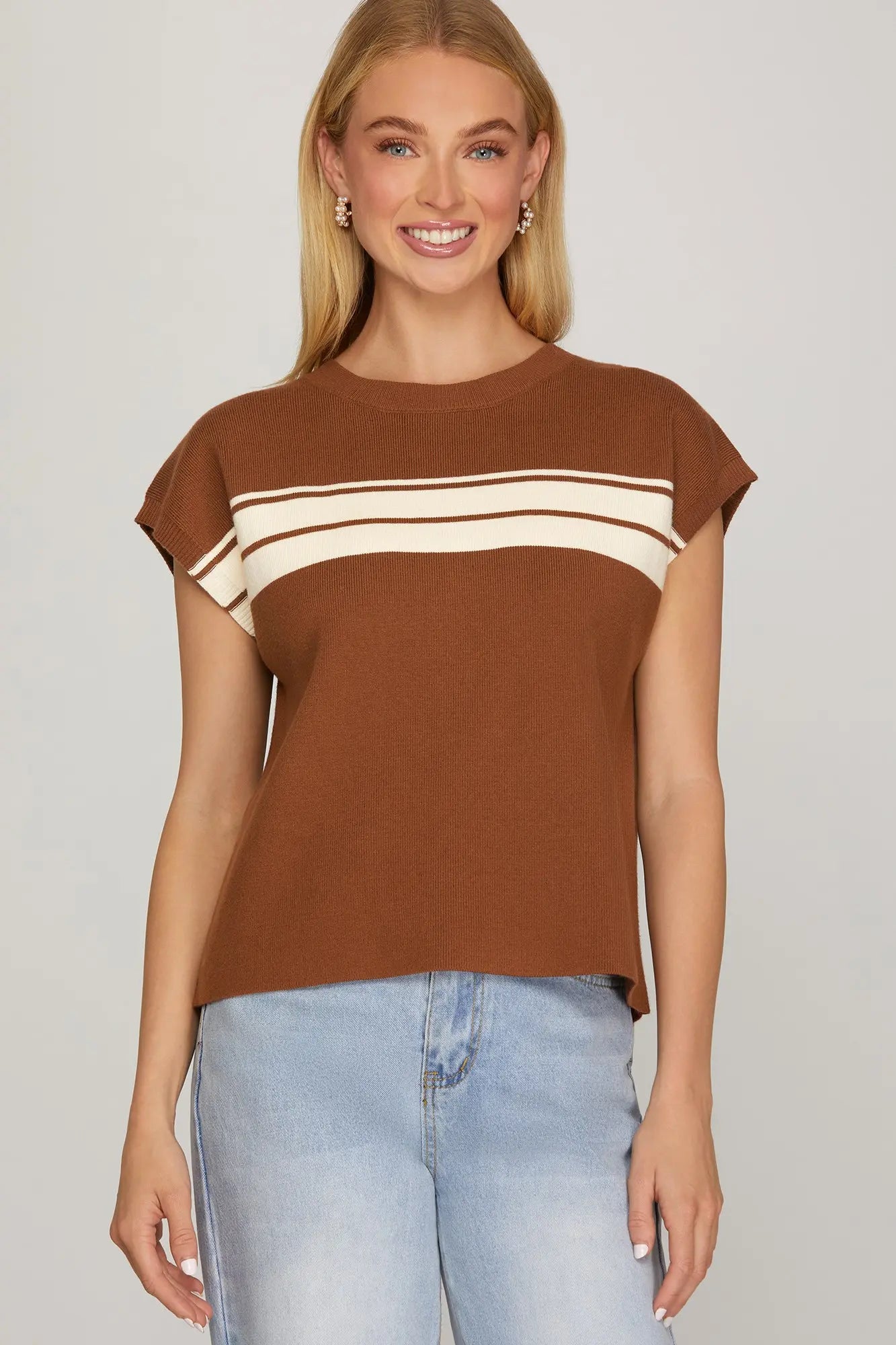 Cinnamon Sweater Top