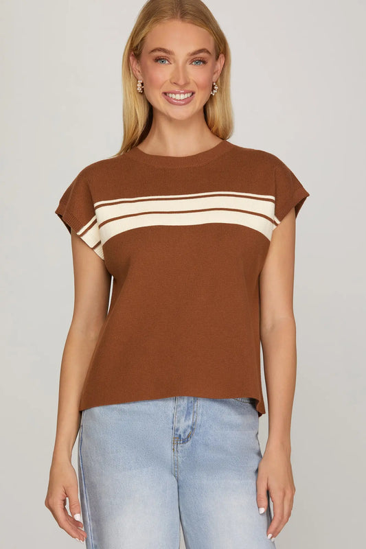 Cinnamon Sweater Top