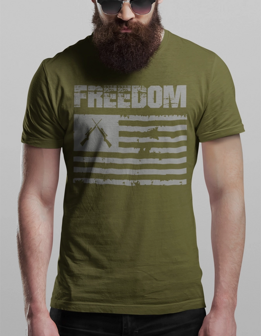 Green Freedom Graphic Tee