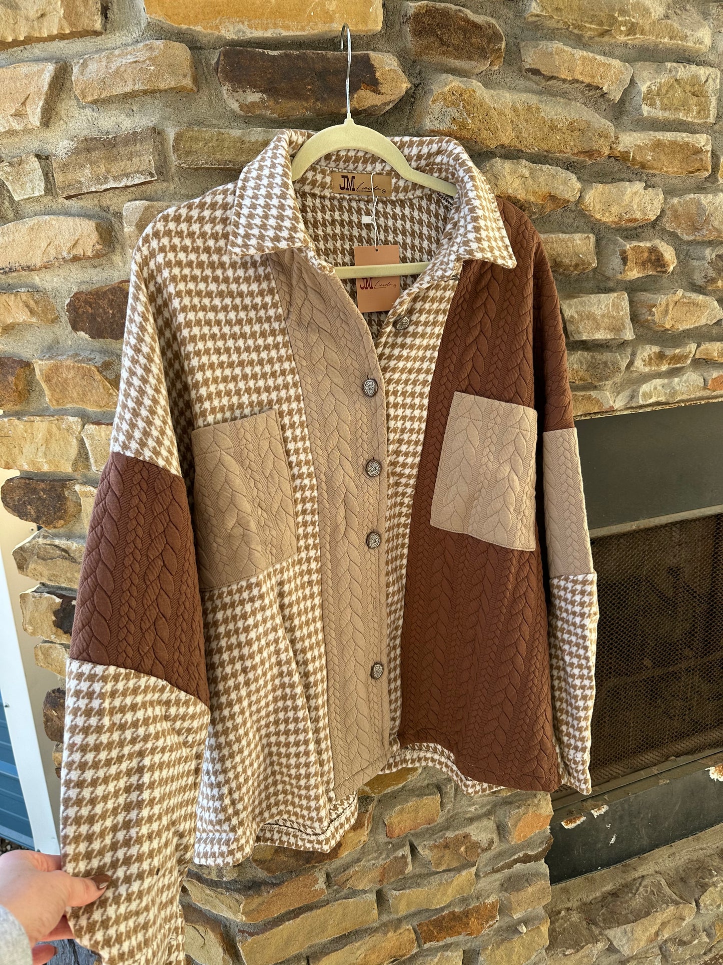 Patchwork Shacket
