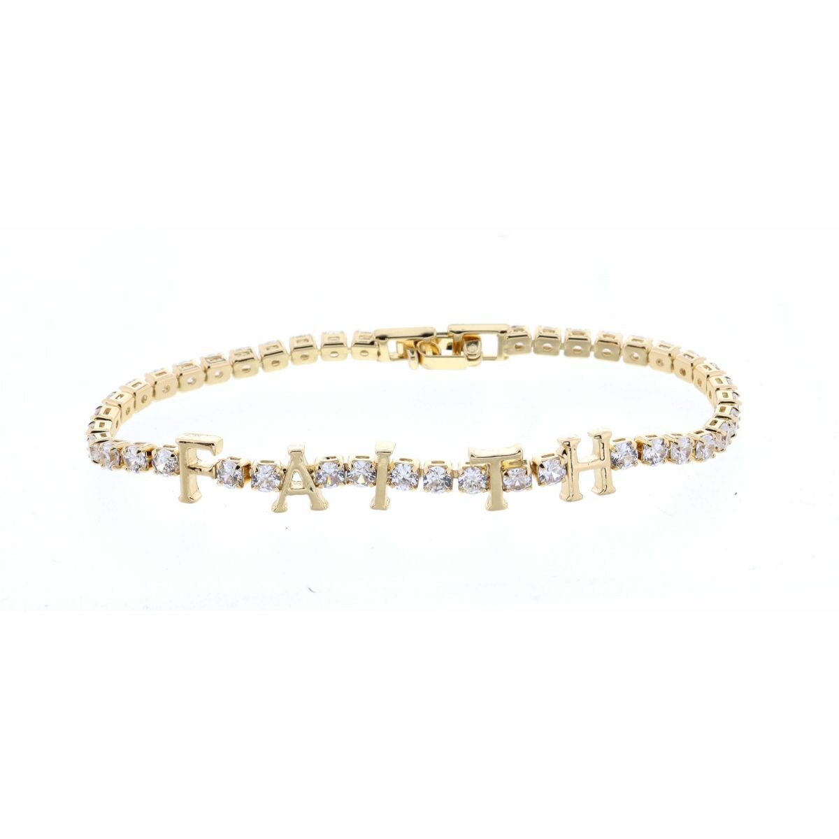 Gold Faith Bracelet