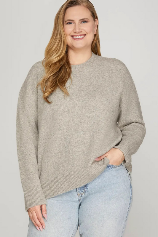 Grey Comfy Sweater