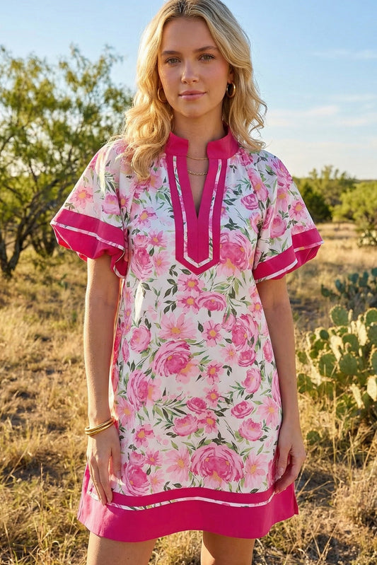 Pink Blooms Dress