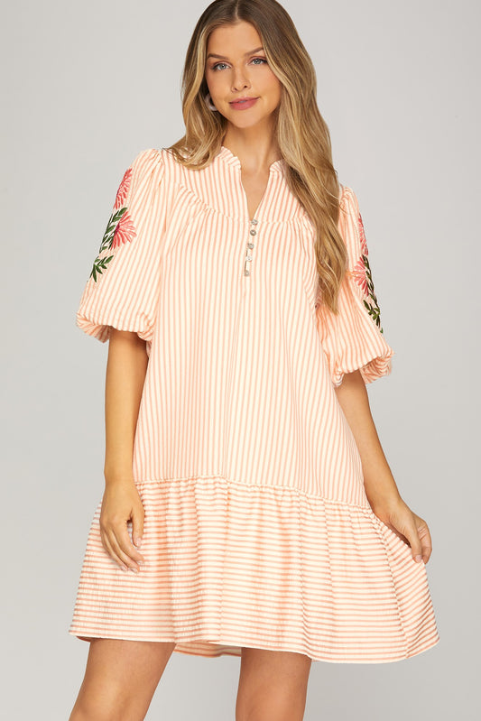 Pretty Pink Mini Dress