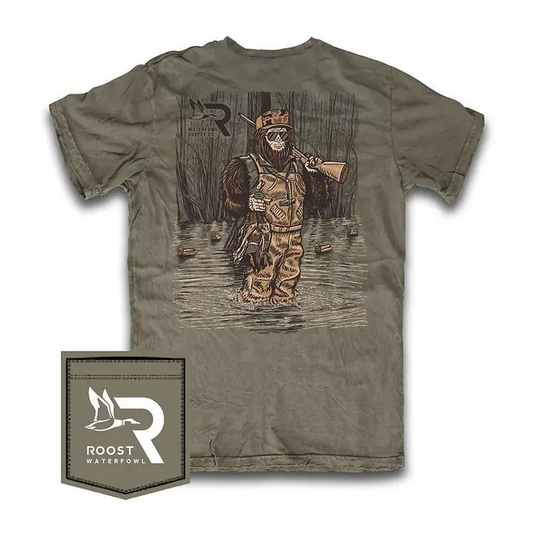 Roost Hunting Sasquatch Tshirt