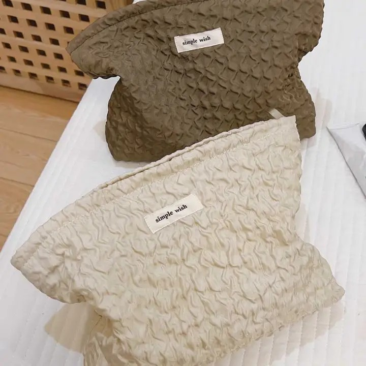 Simply Solid Makeup Bag