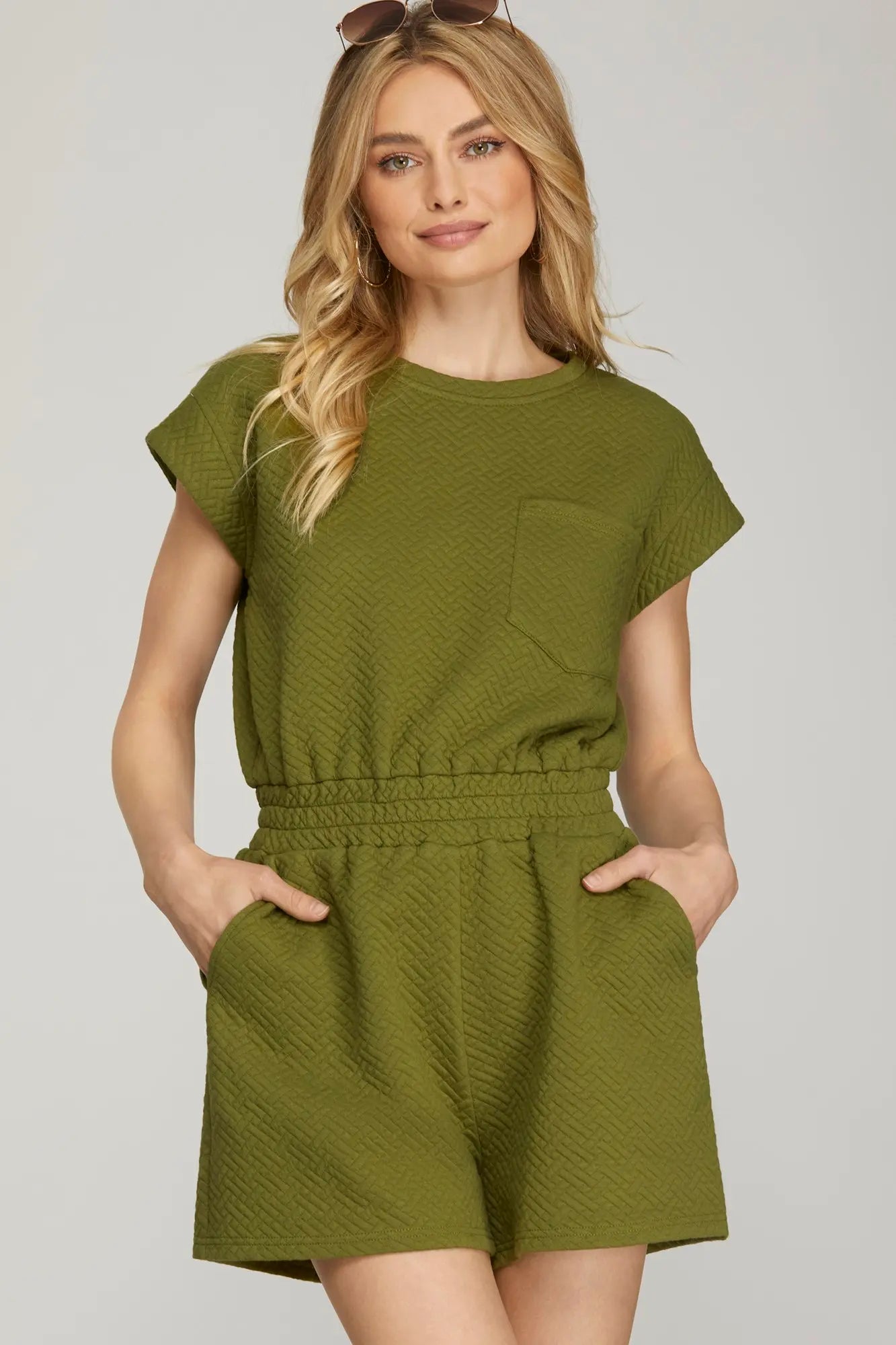 Olive Tini Romper