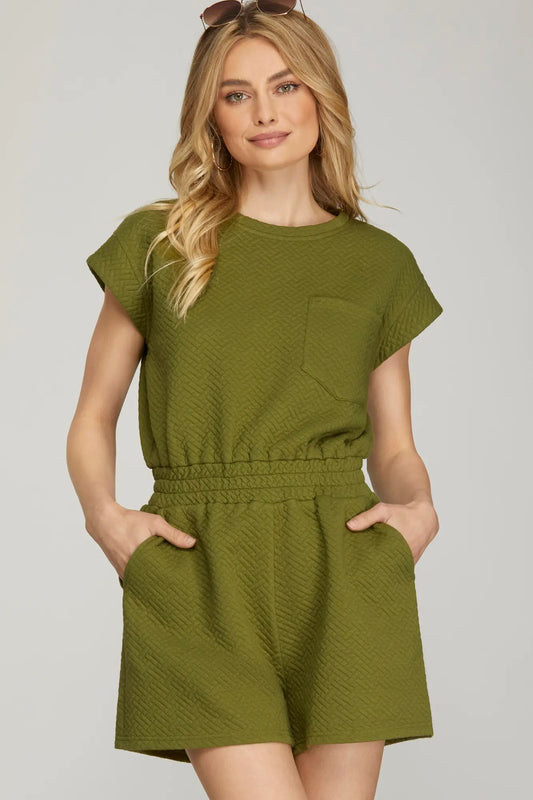 Olive Tini Romper