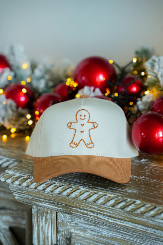 Gingerbread Corded Cap